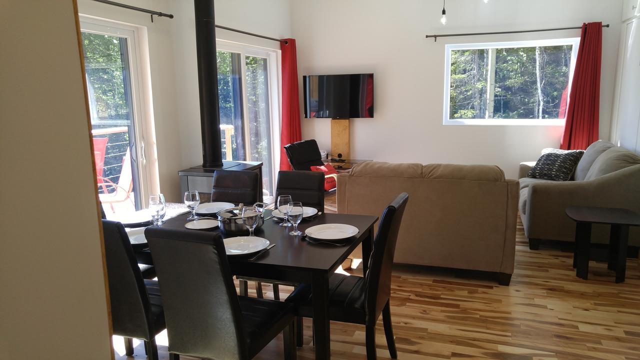 Residence Touristique Lodge Des Bois Saint-Felix-d'Otis ภายนอก รูปภาพ