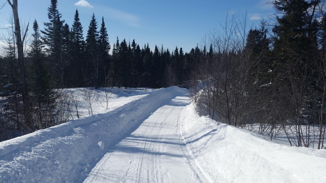 Residence Touristique Lodge Des Bois Saint-Felix-d'Otis ภายนอก รูปภาพ